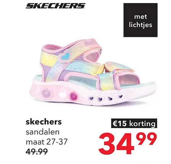 skechers sandalen maat 27-37