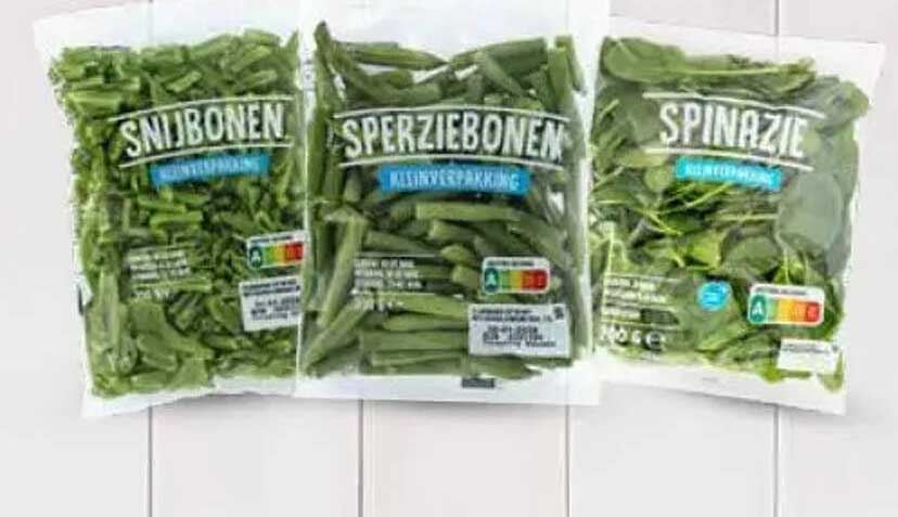 Snijbonen, Sperziebonen en Spinazie - Kleinverpakking