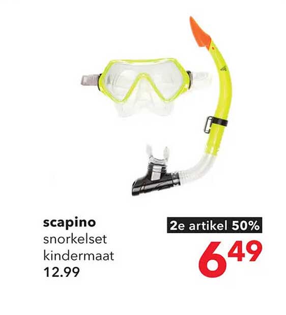 snorkelset kindermaat