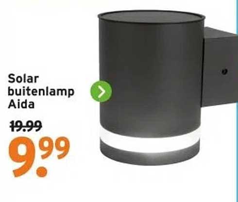 Solar buitenlamp Aida