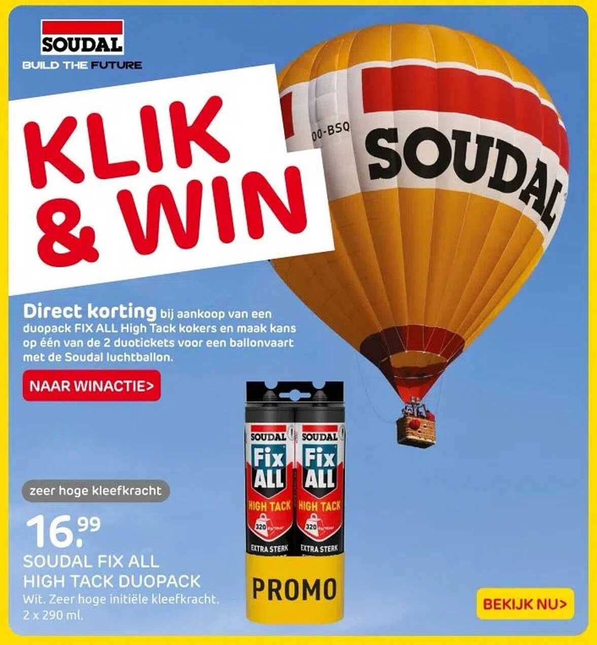 Soudal Fix All High Tack Duopack