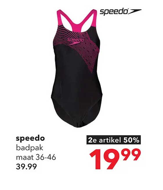 speedo badpak maat 36-46
