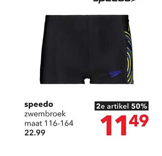 speedo zwembroek maat 116-164
