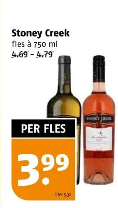 Stoney Creek fles à 750 ml