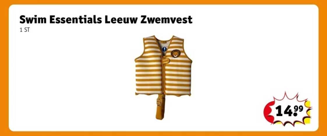 Swim Essentials Leeuw Zwemvest