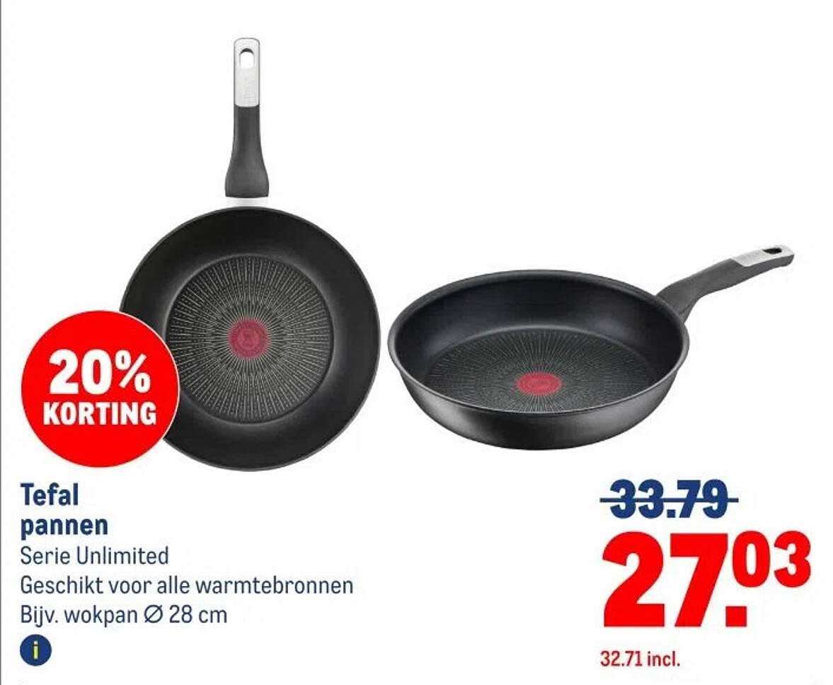 Tefal pannen