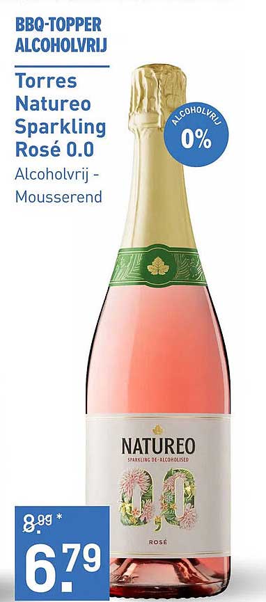 Torres Natureo Sparkling Rosé 0.0