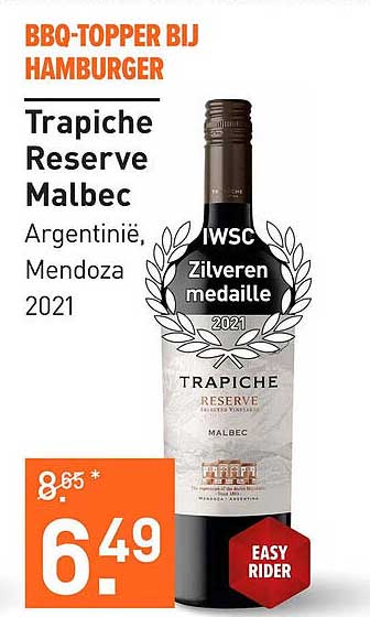 Trapiche Reserve Malbec