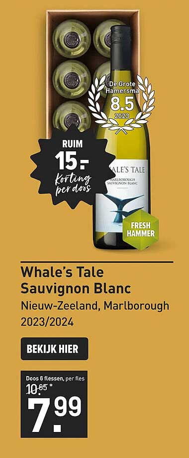 Whale’s Tale Sauvignon Blanc
