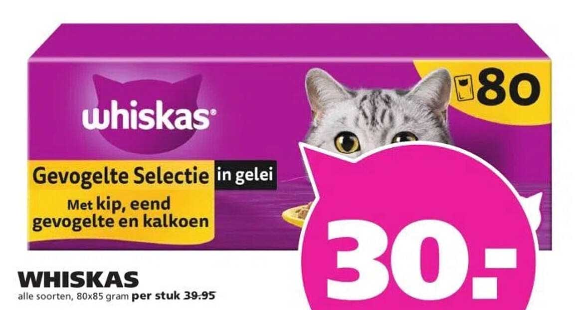 Whiskas Gevolgte Selectie in gelei