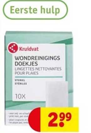 Wondreinigings doekjes