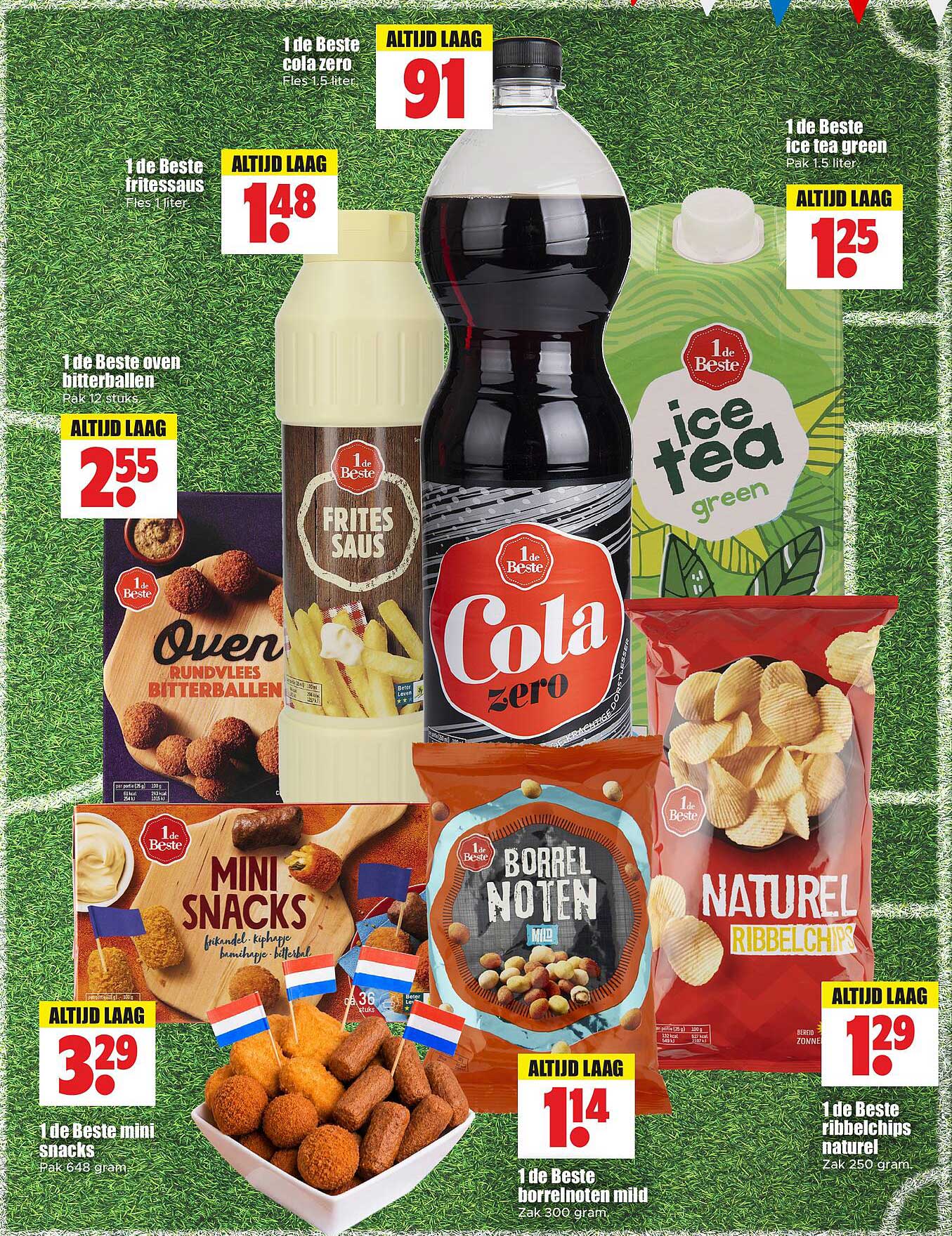 1 de Beste cola zero Fles 1,5 liter