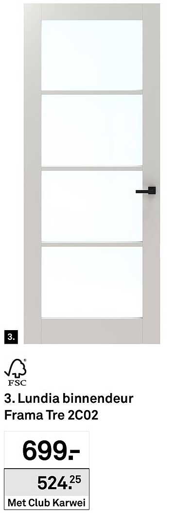3. Lundia binnendeur Frama Tre 2C02