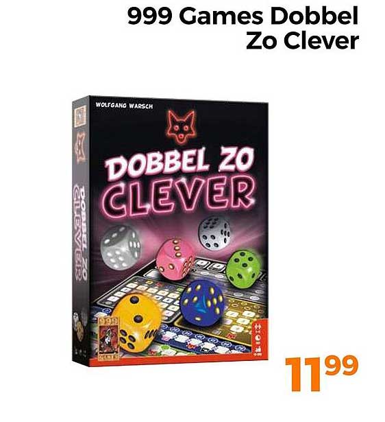 999 Games Dobbel Zo Clever