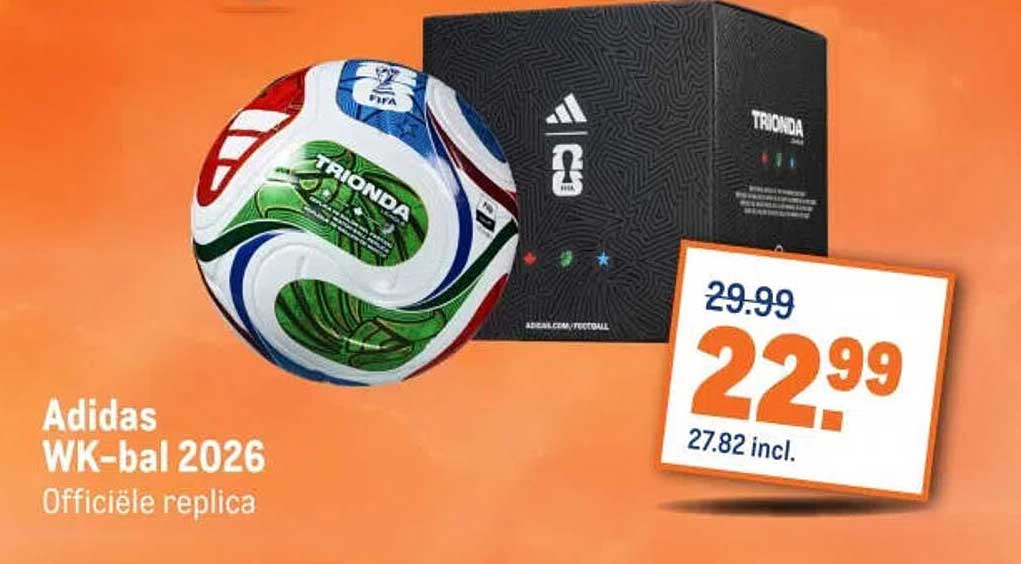 Adidas WK-bal 2026 Officiële replica