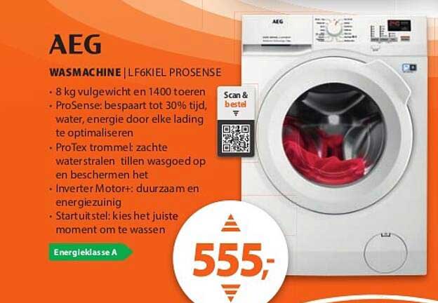 AEG WASMACHINE | LF6KIEL PROSENSE