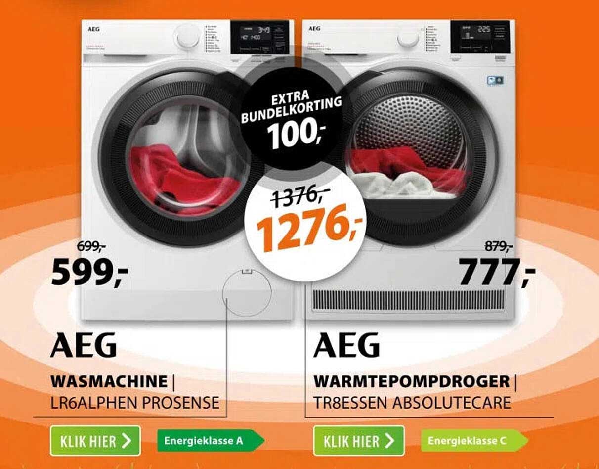 AEG wasmachine LR6ALPHEN Prosense