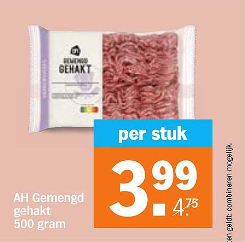 AH Gemengd gehakt 500 gram