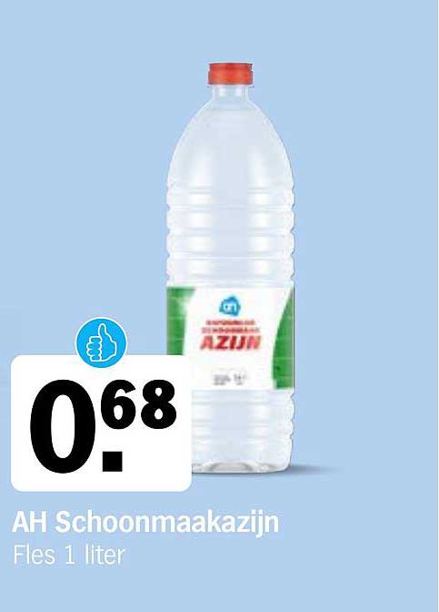AH Schoonmaakazijn Fles 1 liter