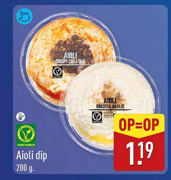 Aioli dip 200 g. OP=OP