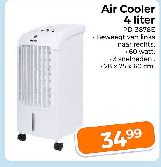 Air Cooler 4 liter PD-3878E