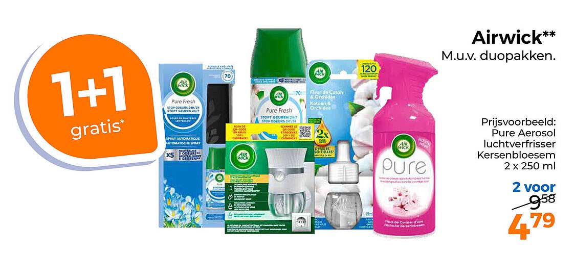 Airwick** 1+1 gratis