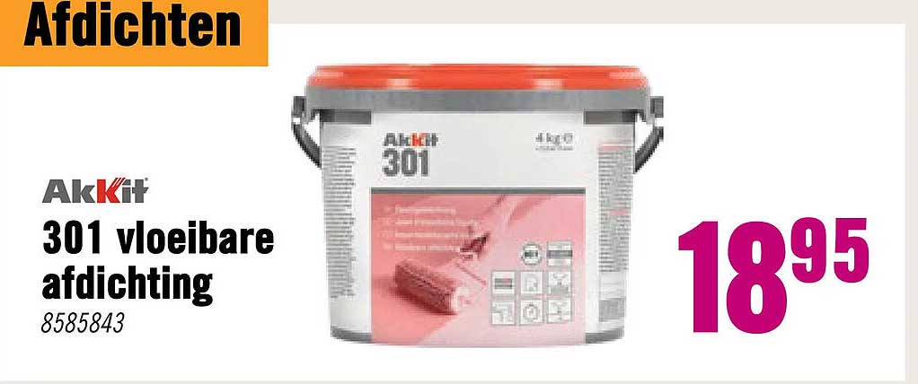 AkKit 301 vloeibare afdichting