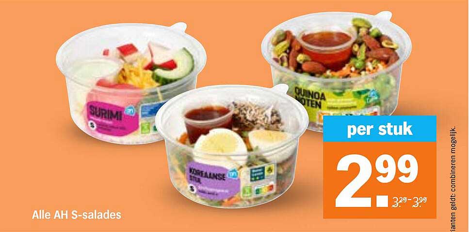 Alle AH S-salades
