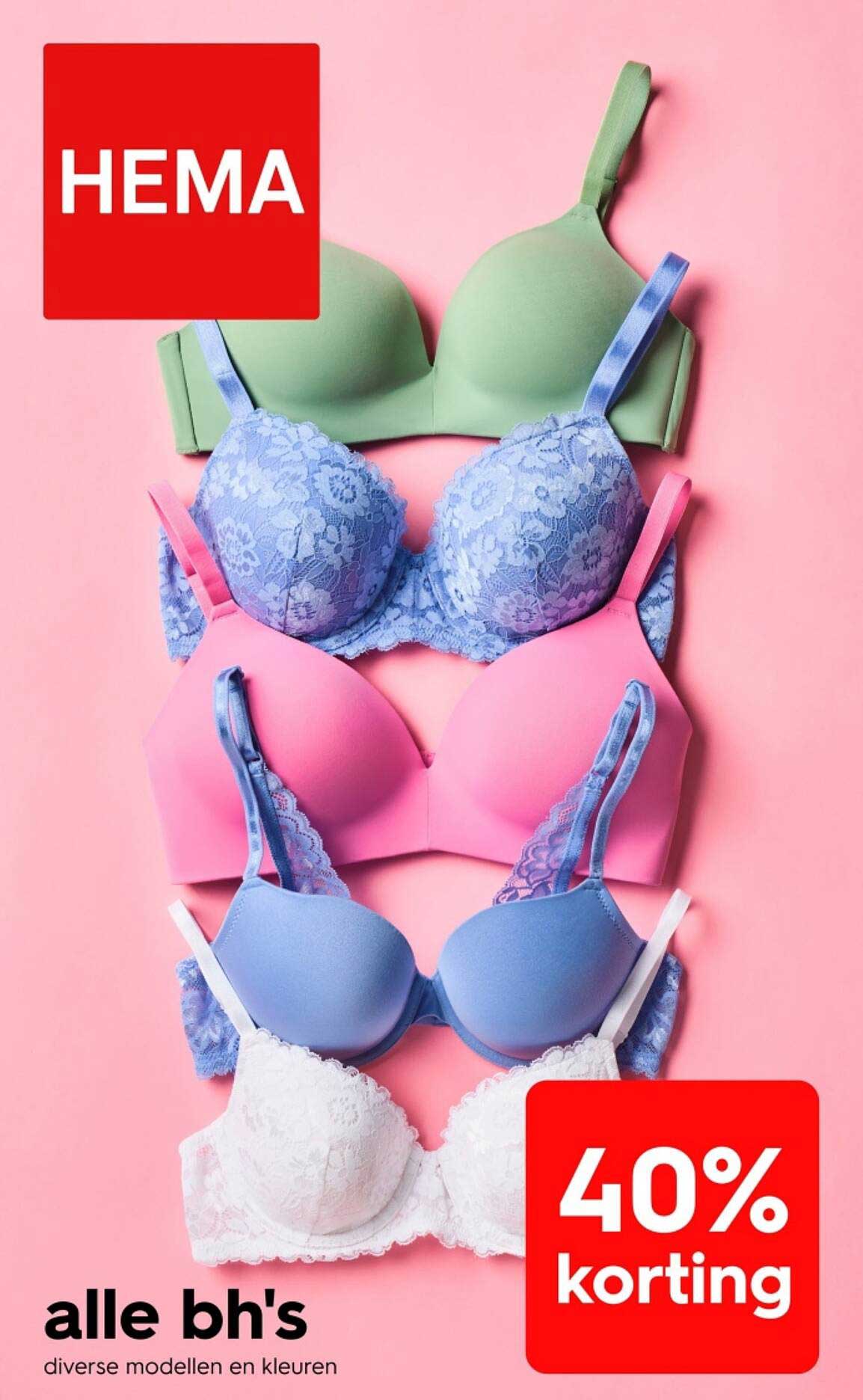 alle bh's 40% korting
