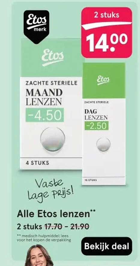 Alle Etos lenzen**