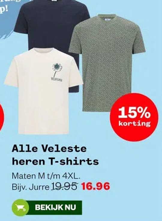 Alle Veleste heren T-shirts