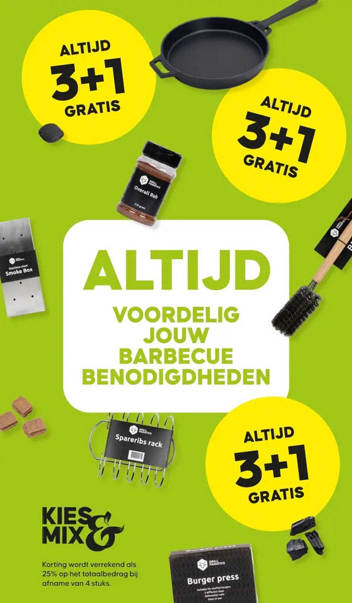 ALTIJD VOORDELIG JOUW BARBECUE BENODIGDHEDEN