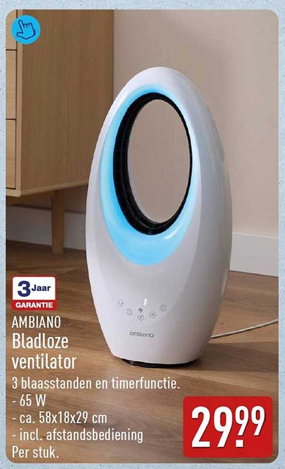 AMBIANO Bladloze ventilator