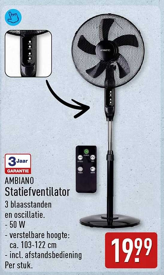 AMBIANO Statiefventilator