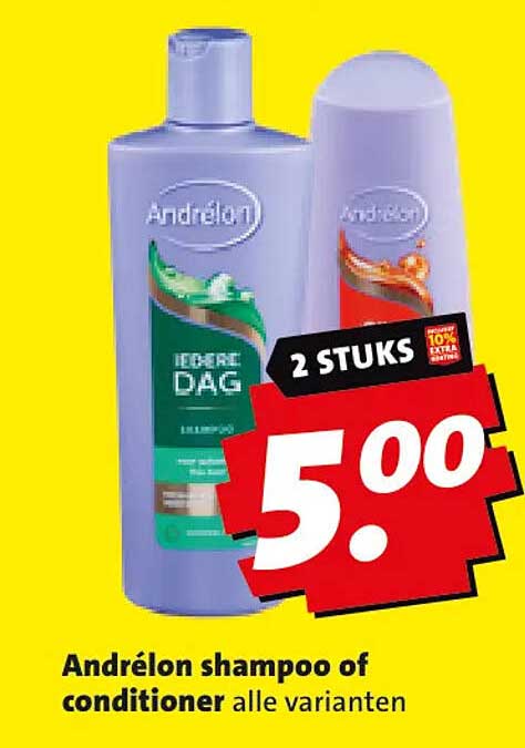 Andrélon shampoo of conditioner alle varianten 2 stuks