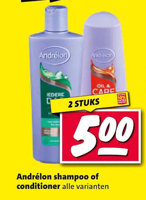 Andrélon shampoo of conditioner alle varianten 2 stuks