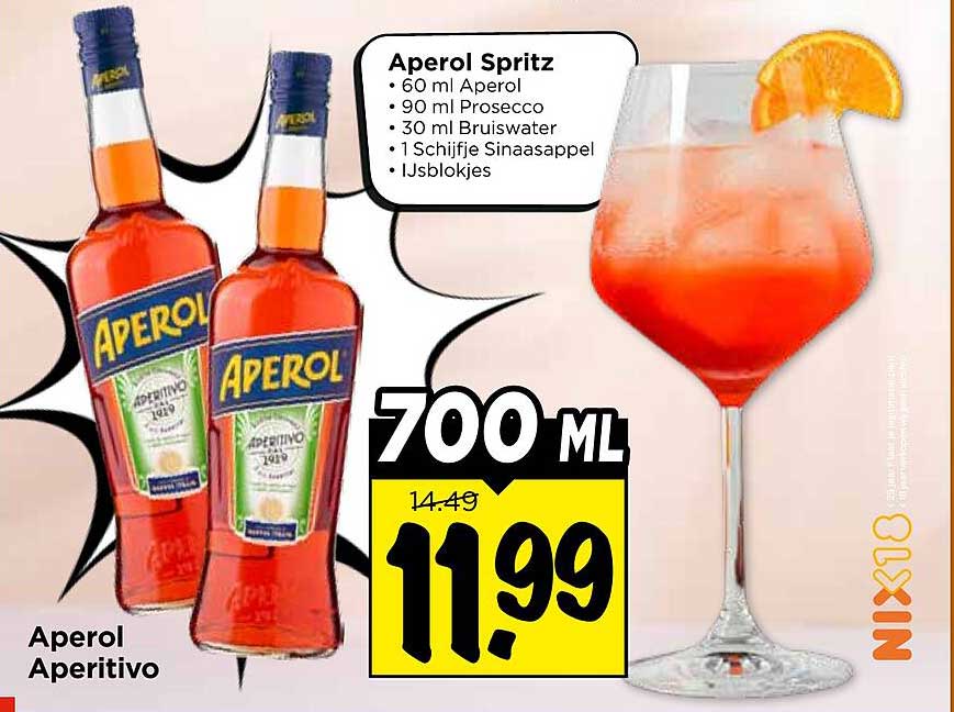 Aperol Aperitivo 700 ml