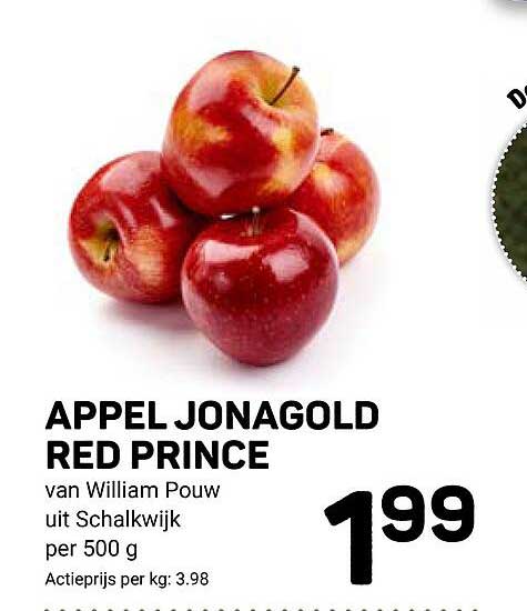 APPEL JONAGOLD RED PRINCE