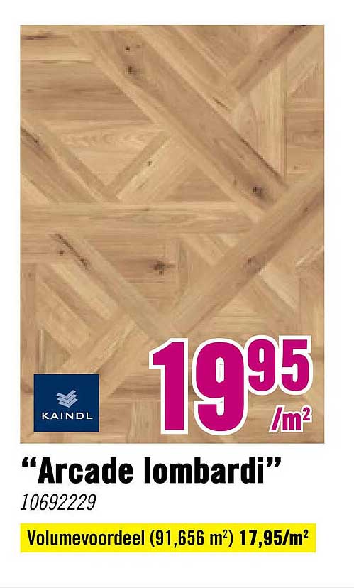 “Arcade Lombardi” Volumevoordeel (91,656 m²) 17,95/m²