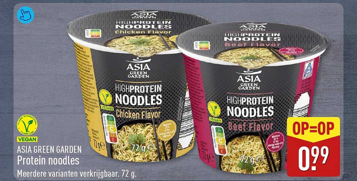 ASIA GREEN GARDEN Protein noodles