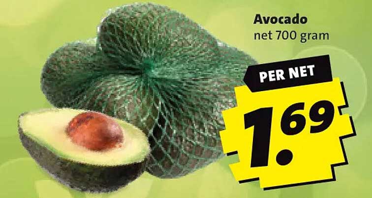 Avocado net 700 gram PER NET