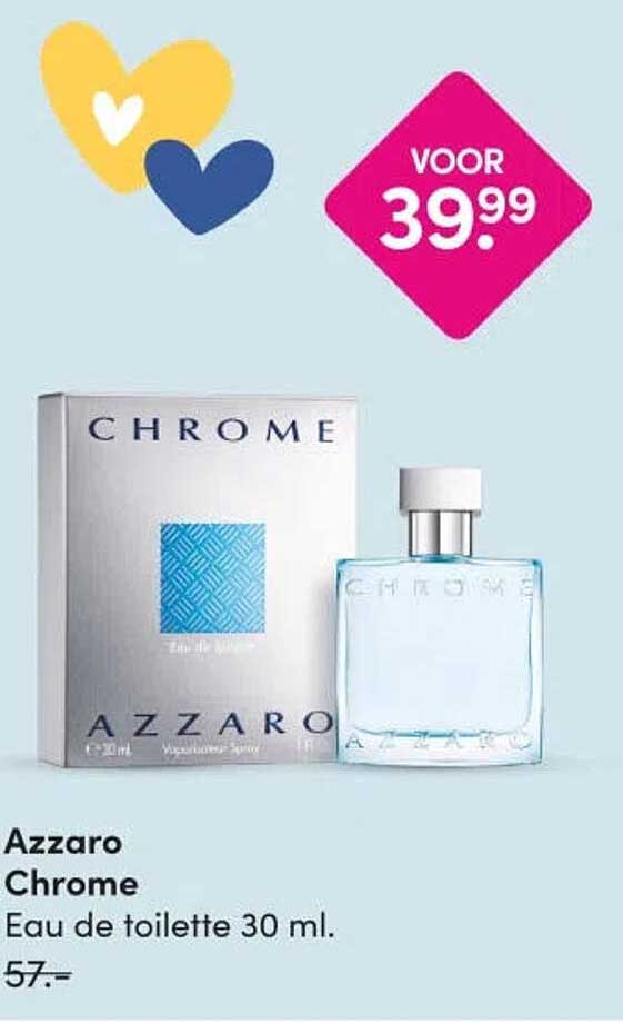 Azzaro Chrome Eau de toilette 30 ml.