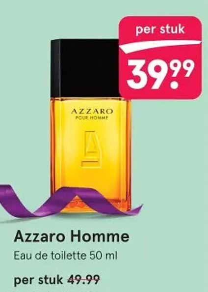 Azzaro Homme Eau de toilette 50 ml per stuk