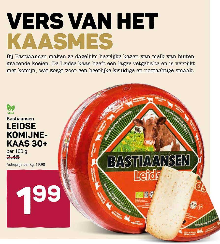 Bastiaansen Leidse Komijne-kaas 30+