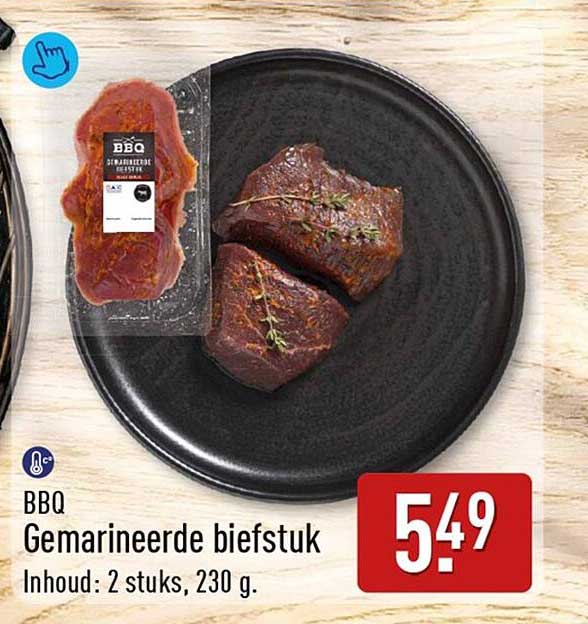BBQ Gemarineerde biefstuk