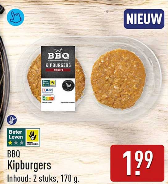 BBQ Kipburgers
