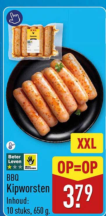 BBQ Kipworsten XXL OP=OP