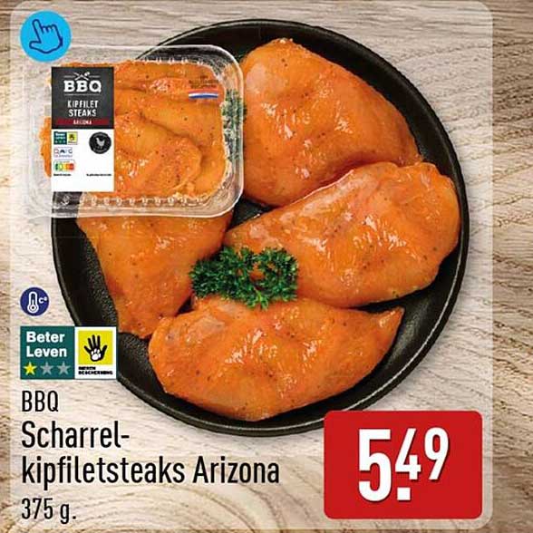 BBQ Scharrel-kipfiletsteaks Arizona