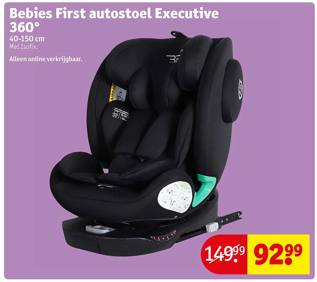Bebies First autostoel Executive 360°