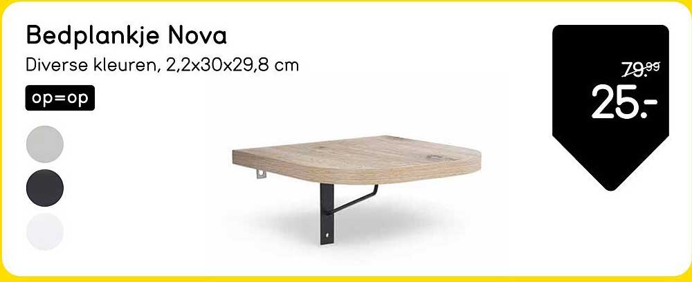 Bedplankje Nova